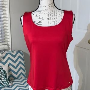 Calvin Klein NWT Red Tank Top/ Cami / Shell Large